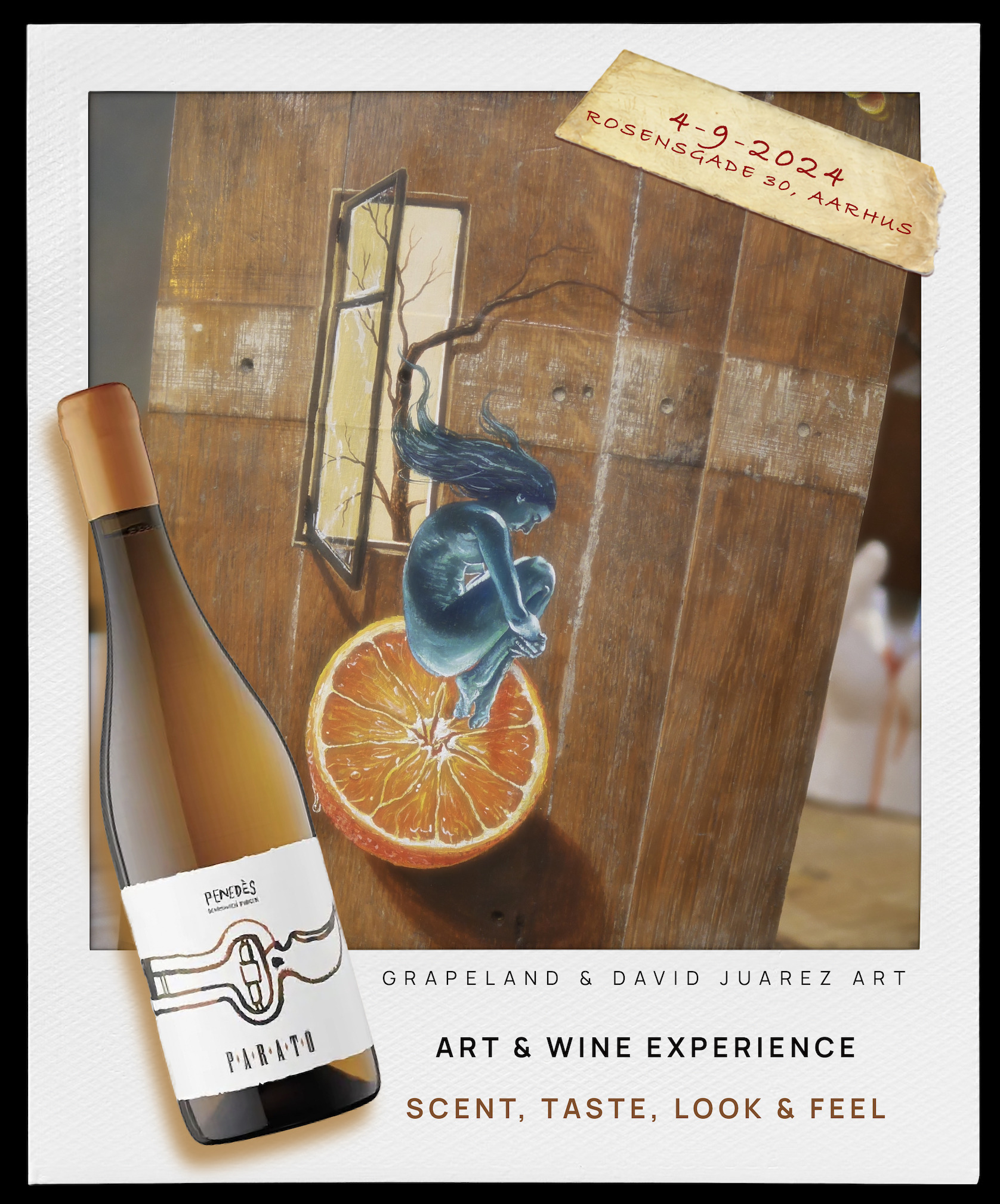 Oplev en kunst- og vinoplevelse for alle sanser i Aarhus