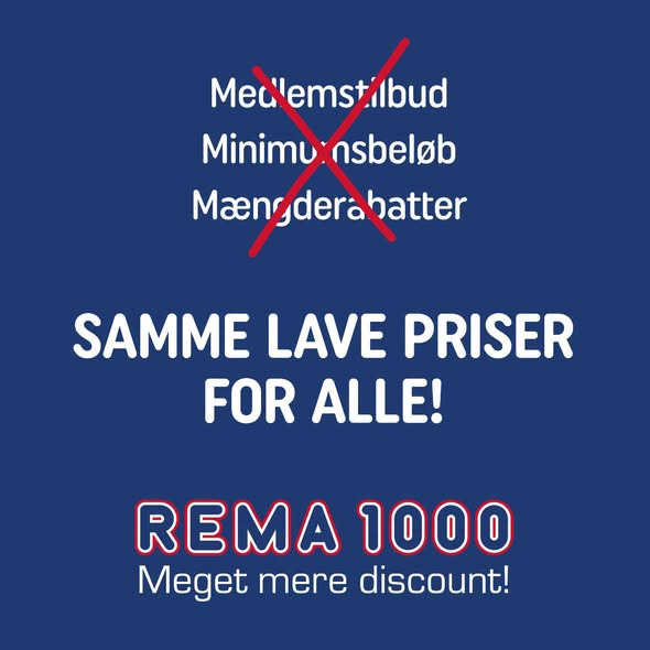 Rema 1000 Halgårdvej præsenterer ugens bedste discountpriser i ny avis