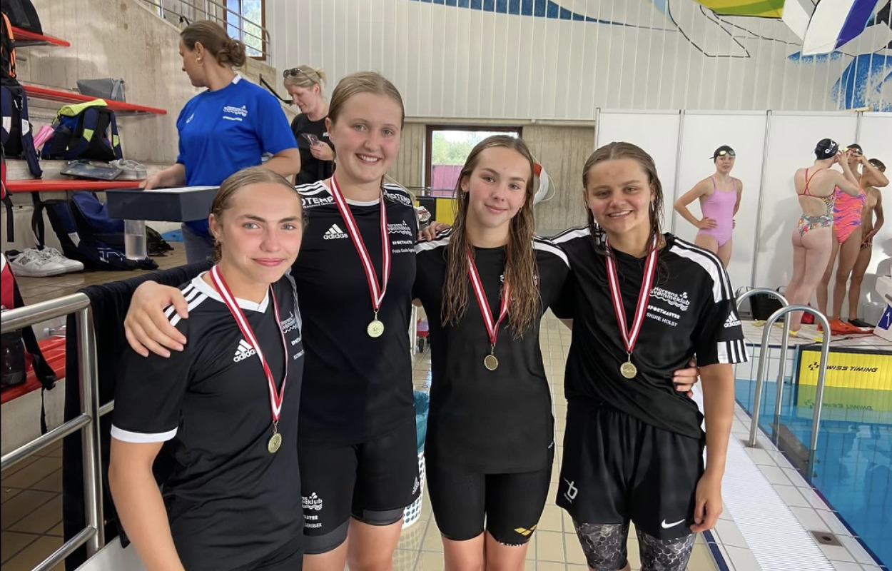 Historiske danske mesterskaber til Horsens svømmeklub