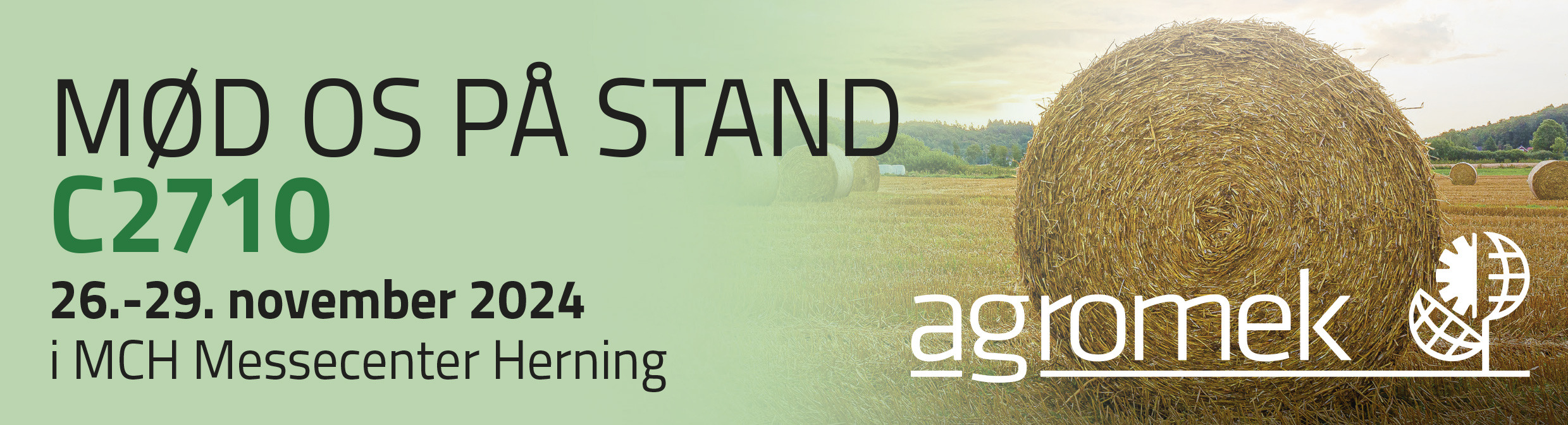 Scantruck A/S inviterer til entreprenørnyheder i Hal C på Agromek