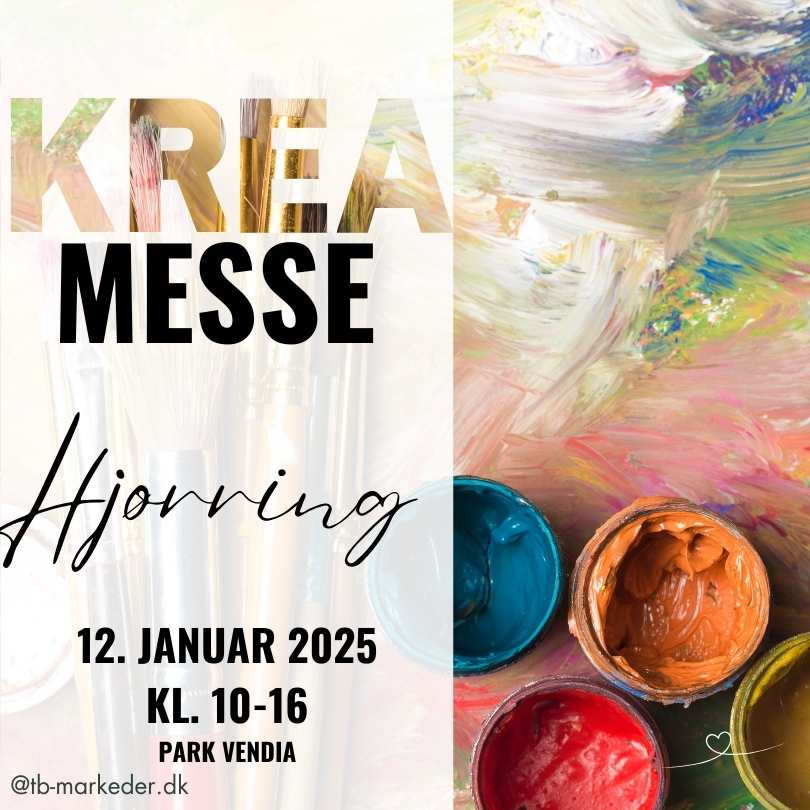KREA-messe i Hjørring: En kreativ oplevelse for hele familien