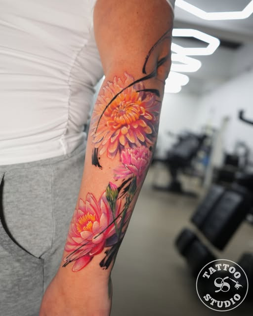 Tattoo Studio 96 fremviser nyt farveværk fra Andrei i Aalborg