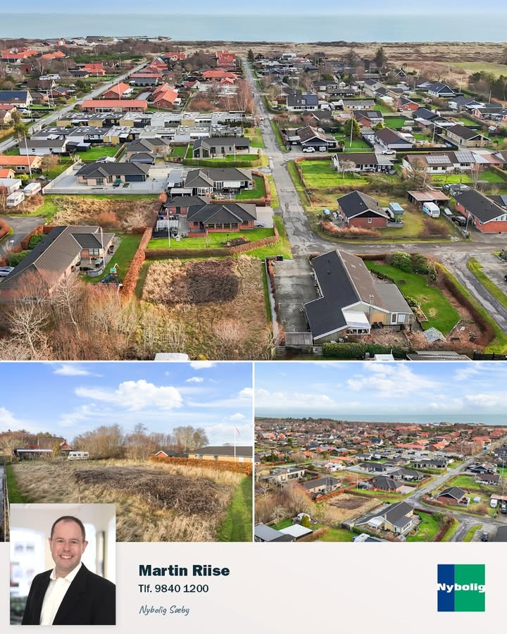 Nybolig Sæby A/S: Byg drømmen i Ålbæk på attraktiv grund tæt på strand og byliv