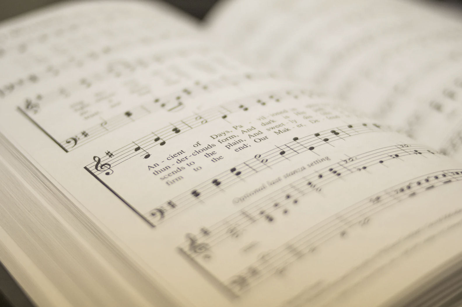 Hyggelig formiddag med fællessang fra Højskolesangbogen 