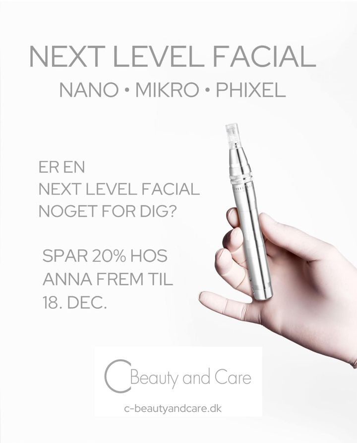 C-Beauty and Care v/C. Omann Clemmensen tilbyder avanceret needling behandlinger med 20% rabat