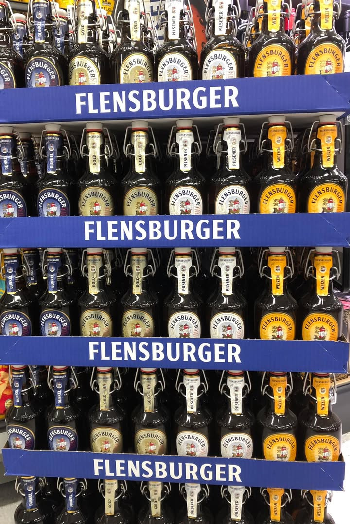 Min Købmand Øster Bjerregrav tilbyder Flensburger pilsner til særpris i dag