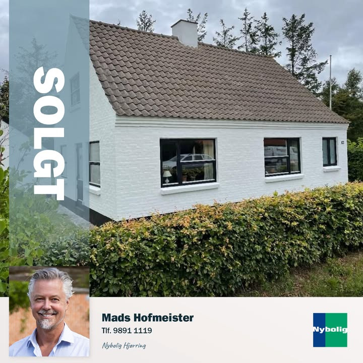Nybolig Hjørring v/Morten Hove sælger ejendom på Løkkensvej i Gjurup