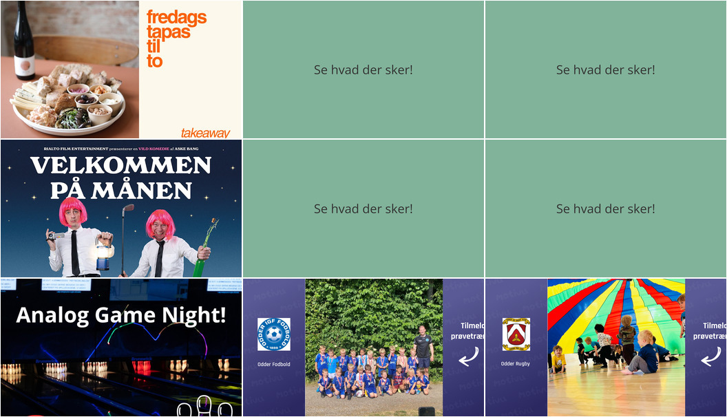 Oplev Odder: Tapas, film og fællesskab i weekenden