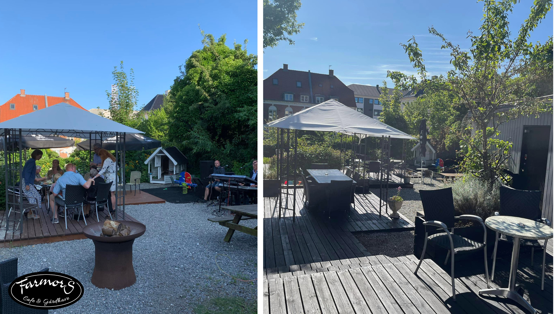 Nye tider, nye smage og masser af hygge i haven hos Farmors Café