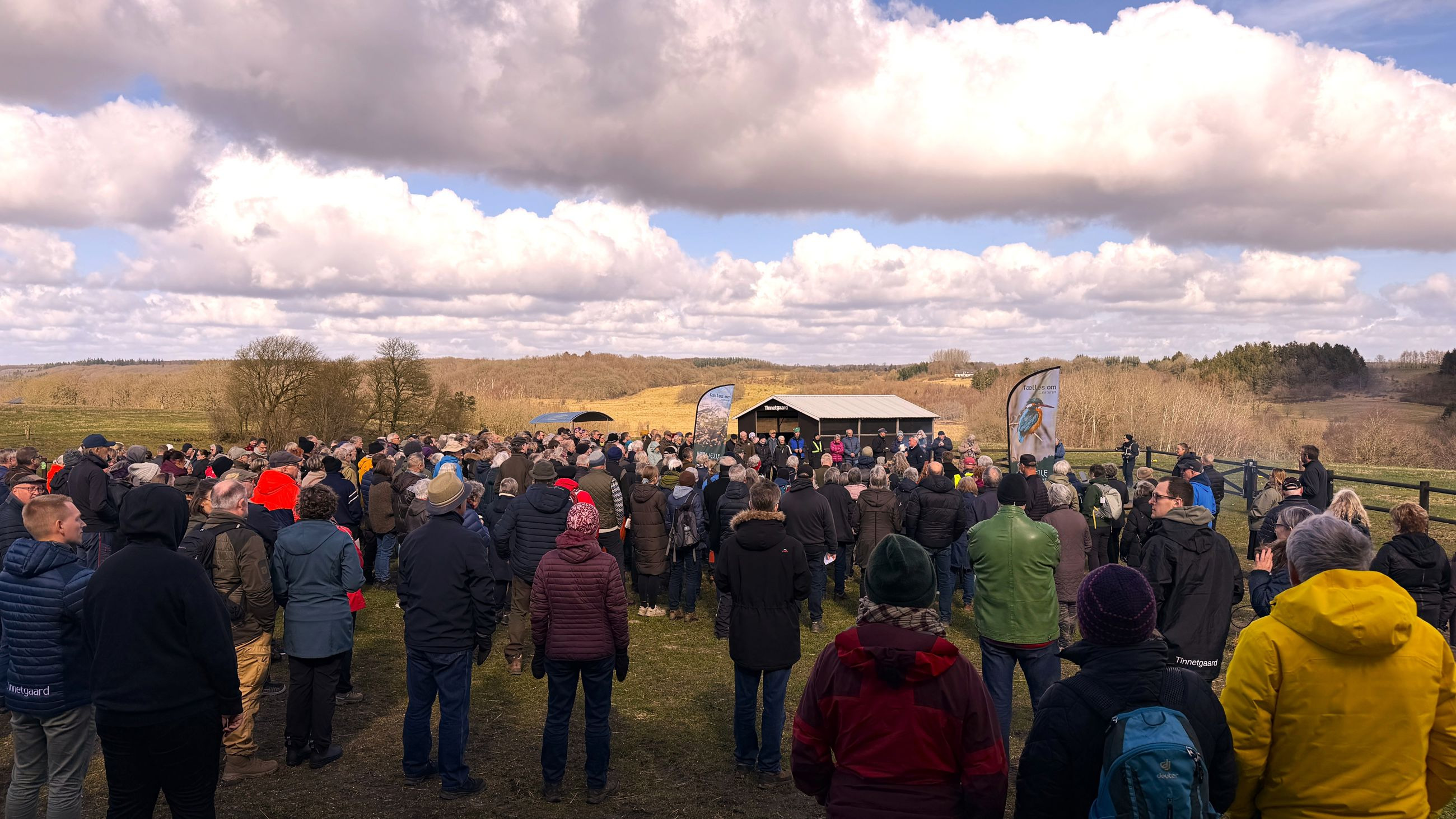 Otte kommuner fejrer åbningen af ny Gudenåsti fra kilden i Vejle