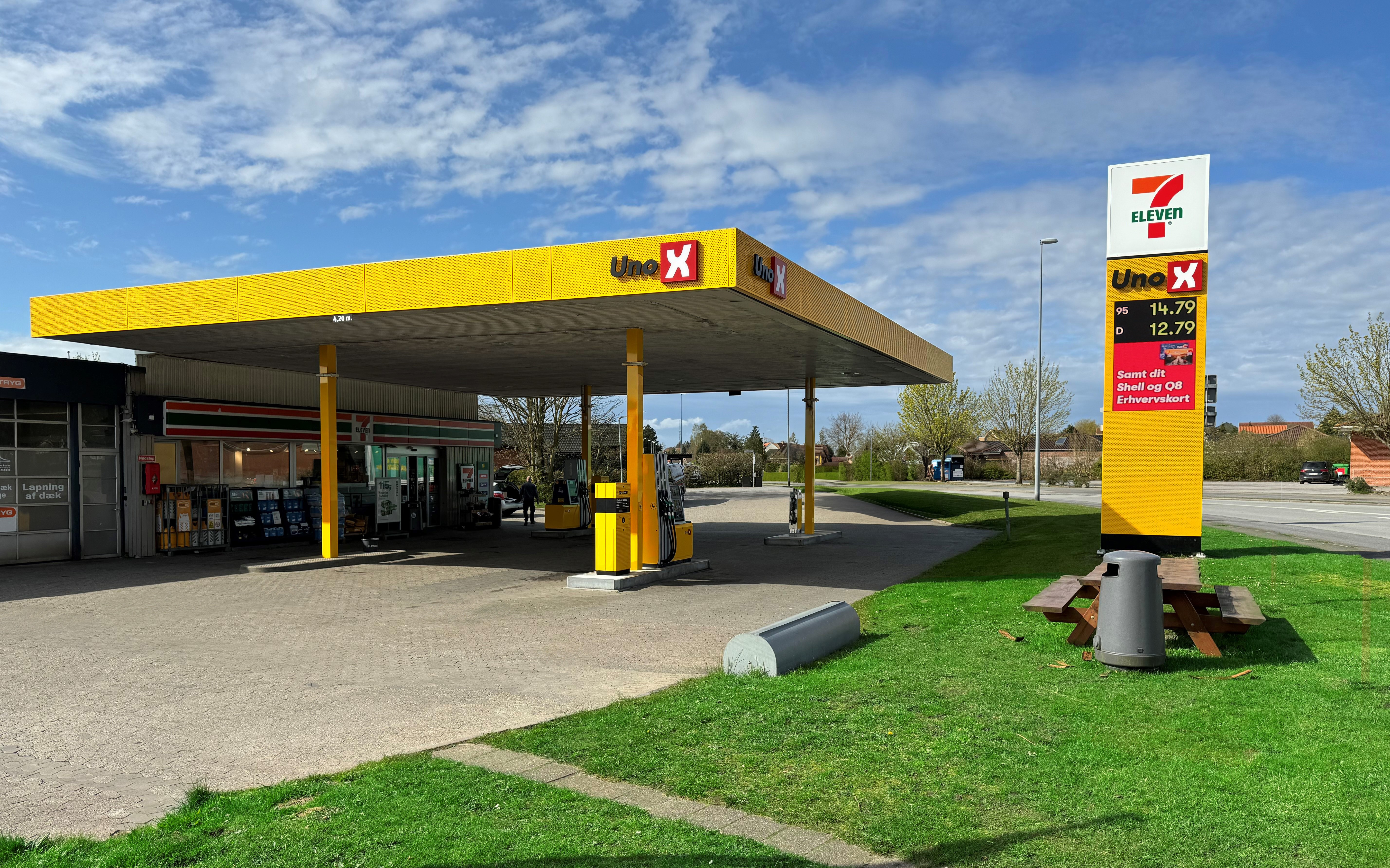 Uno-X og 7-Eleven fejrer naboskab i Haderslev med tilbud på åbningsdag