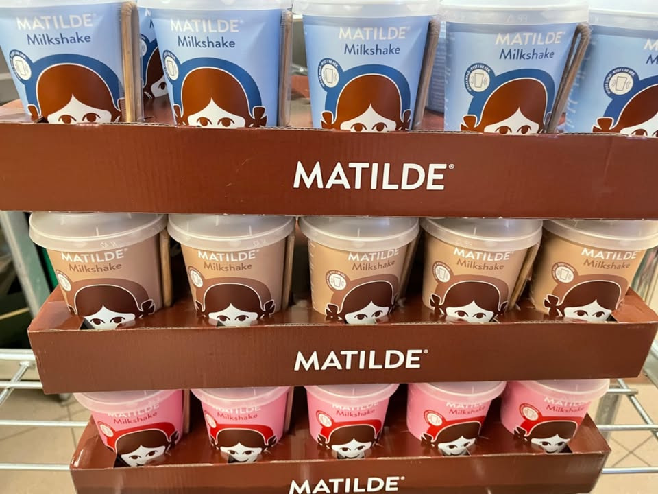 SPAR Nørrebro Hjørring tilbyder Mathilde Milkshake-tilbud på Facebook