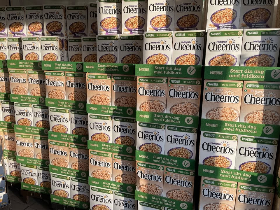 Spar Nørrebro Hjørring tilbyder Cheerios morgenmad til kun 20 kr.
