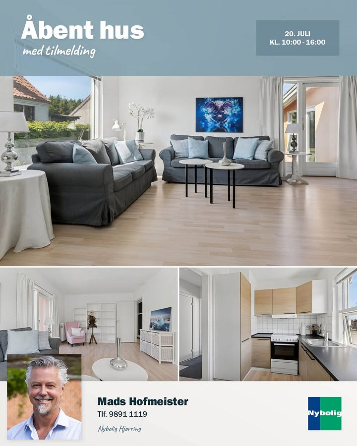 Åbent hus i Hjørring arrangeret af Nybolig Hjørring v/Morten Hove