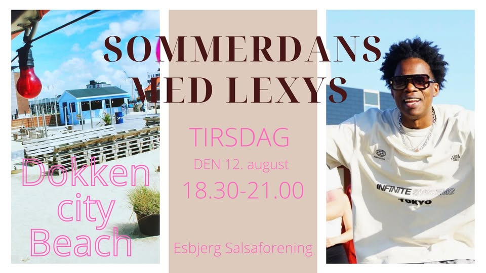 Sommerdans på Dokken City Beach med Esbjerg Salsaforening