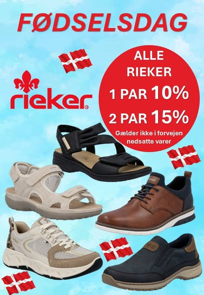 DK Shoes Brønderslev ApS fortsætter fødselsdagsfesten lørdag med tilbud