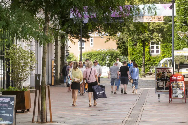 Kolding investerer i smart teknologi for at skabe en mere levende, bæredygtig og attraktiv bymidte
