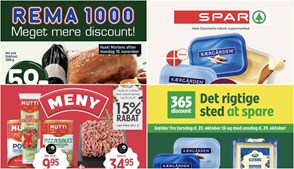Tilbud på Mutti tomater til 9,95 kr. og hel and til kun 59 kr. i Haderslevs dagligvarebutikker