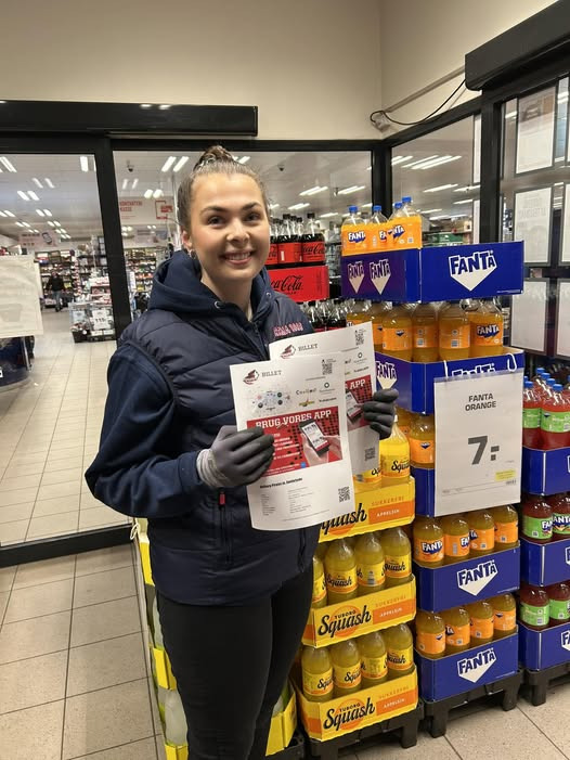 Rema 1000 Aalborg Stenbjergvej afholder lynkonkurrence om billetter til aftenens kamp mod Sønderjyske