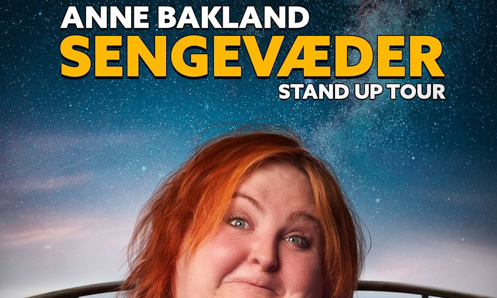 Oplev Anne Baklands humoristiske forestilling i Roskilde