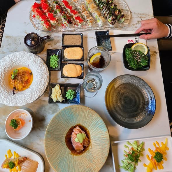 Sushi ad libitum i vinterkulden hos Atami Sushi Kolding