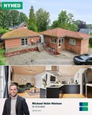 Moderne villa med to køkkener og naturskøn beliggenhed til salg i Engesvang