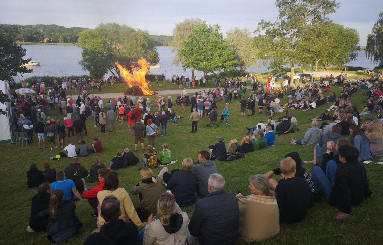 Tag med til Sankt Hans-fest i Byparken i Skanderborg