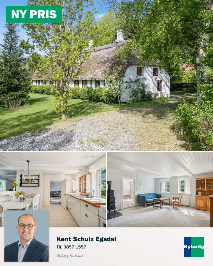 Ny pris på charmerende villa i naturskønne Als fra Nybolig Hadsund