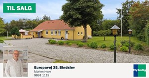 Nybolig Hjørring v/Morten Hove præsenterer charmerende villa uden bopælspligt nær Bindslev