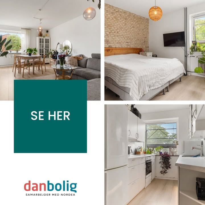 Danbolig Nørresundby præsenterer lys og velindrettet lejlighed med sydvendt altan