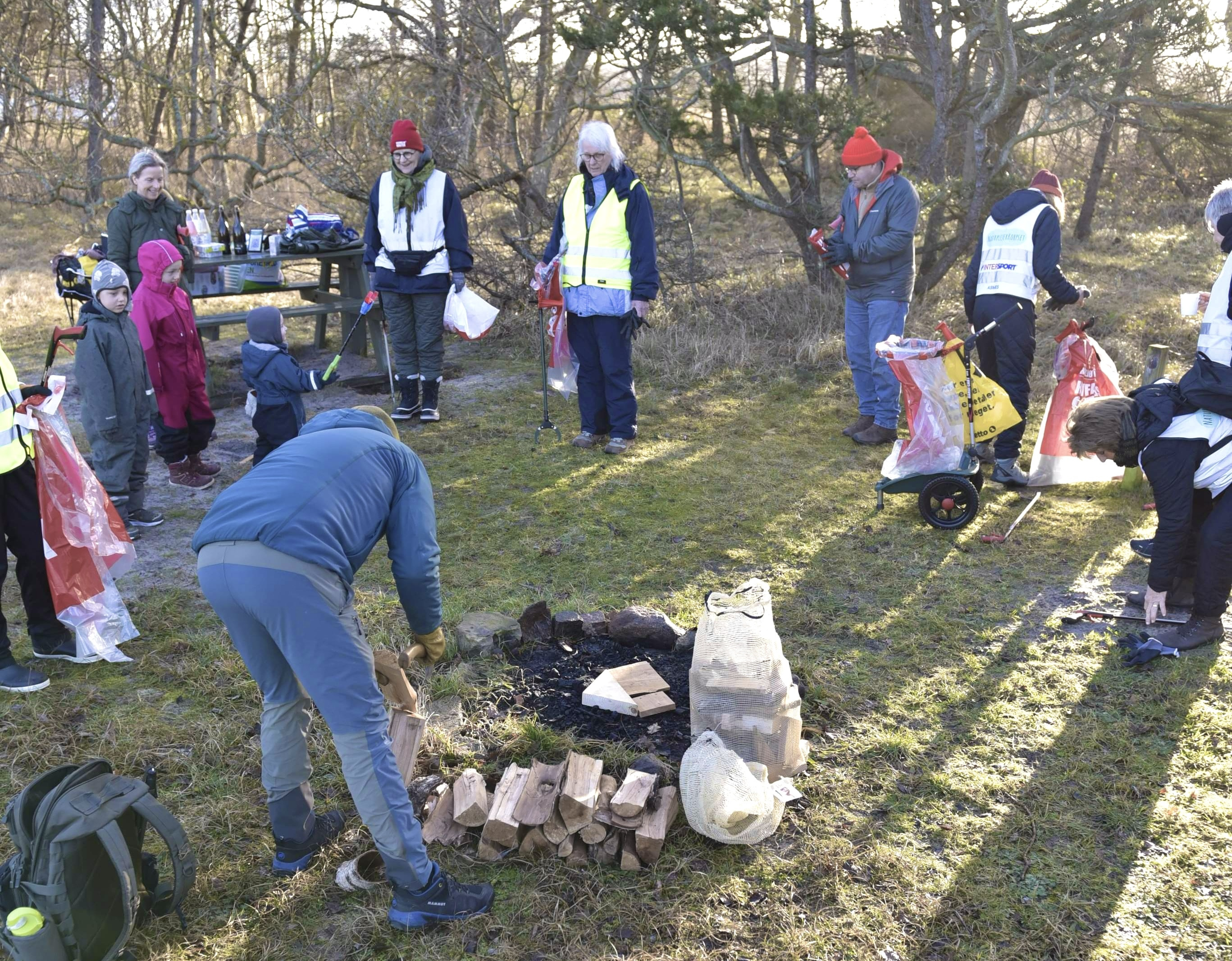 Tag del i NaturplejerKorpsets nytårskur i Ordrup
