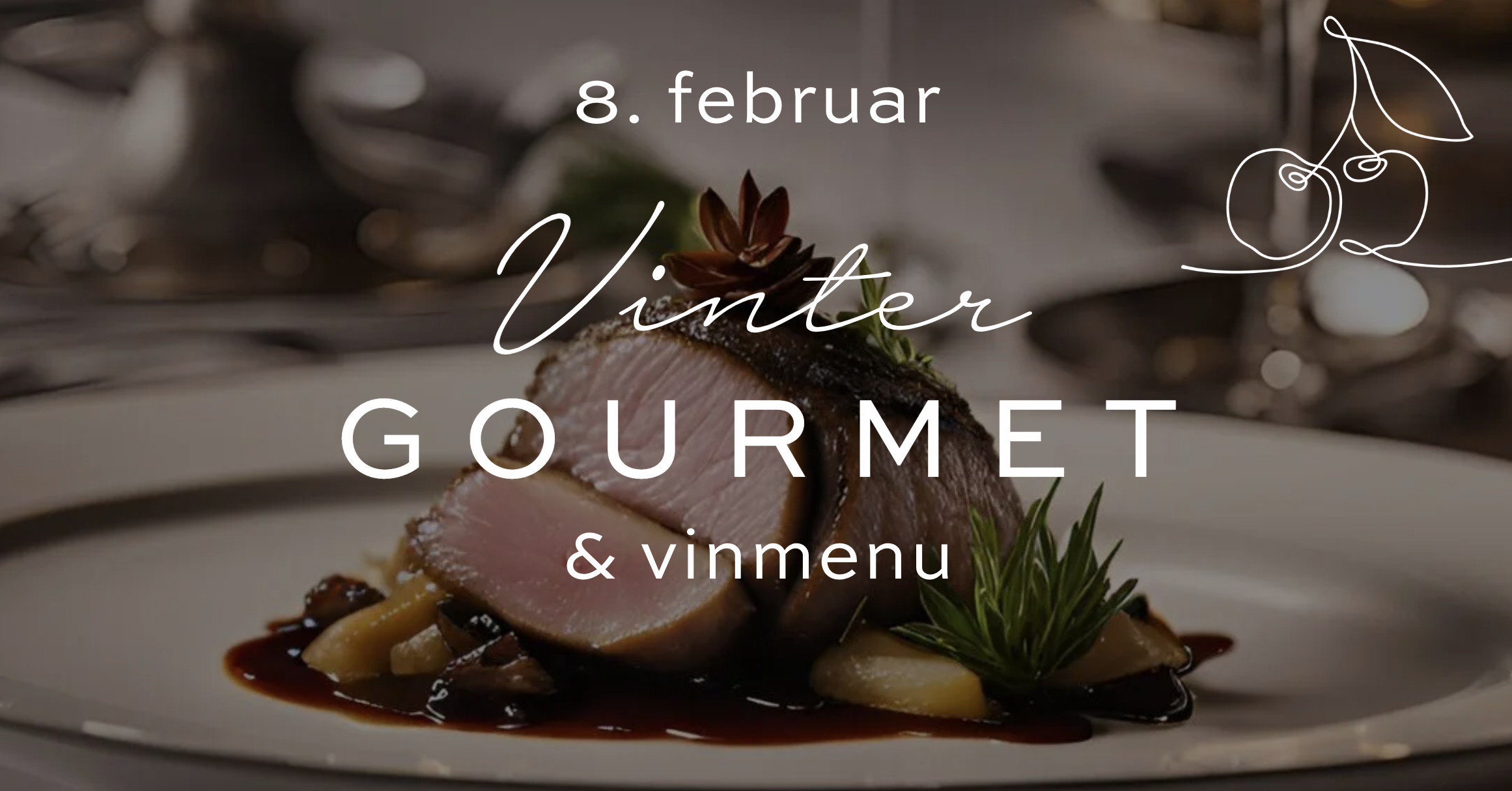 Gourmetaften på Kirsebærkroen: En kulinarisk oplevelse i vinterens tegn