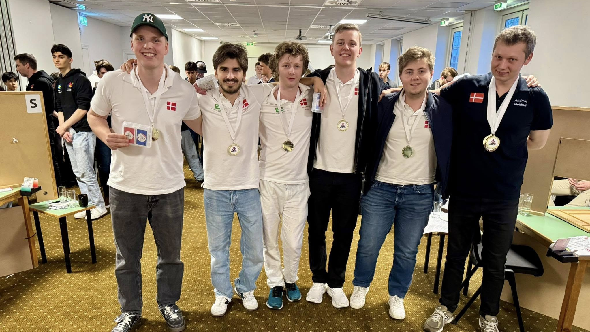 Bridge-juniorer vinder nordisk guld