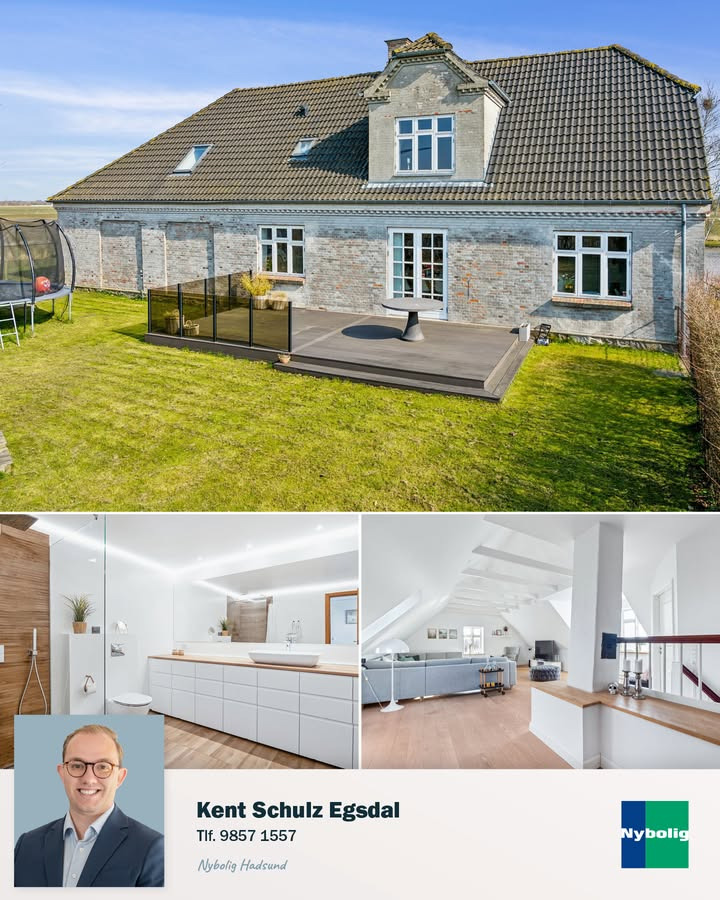 Nybolig Hadsund præsenterer idyllisk hesteparadis på Kærvej 86