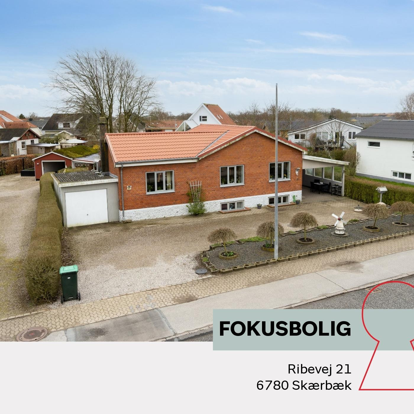 Home Tønder fremhæver charmerende villa i Skærbæk til 625.000 kr.