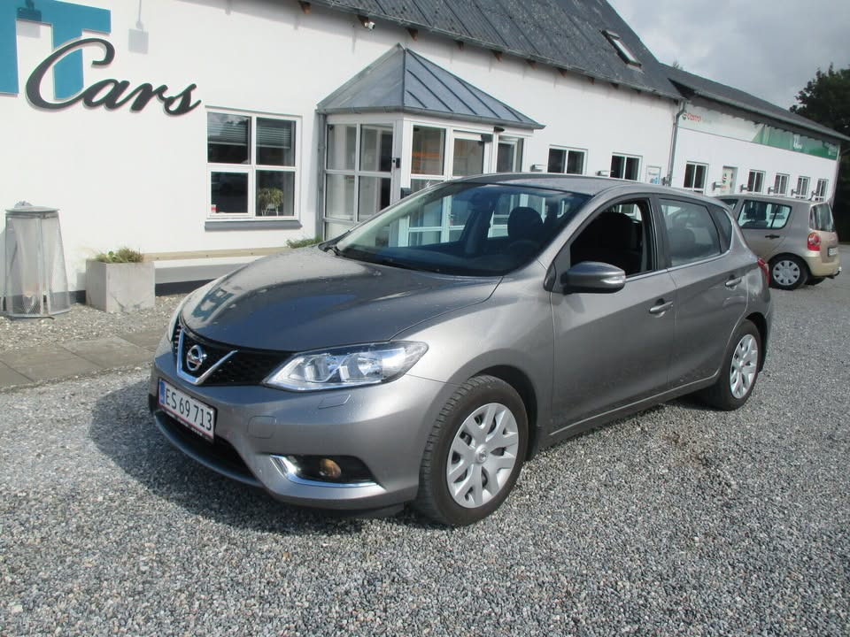 TT CARS ApS udlejer Nissan Pulsar for 4.000 kr. om måneden med fri km