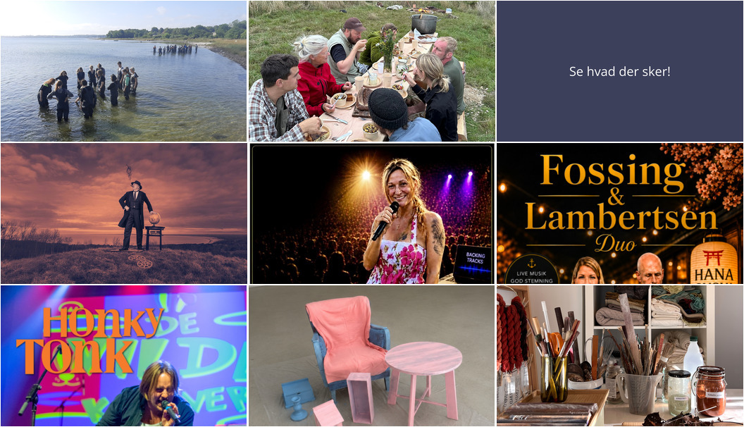 Weekend i Nykøbing Sj: Tang, Teater og Kunstoplevelser