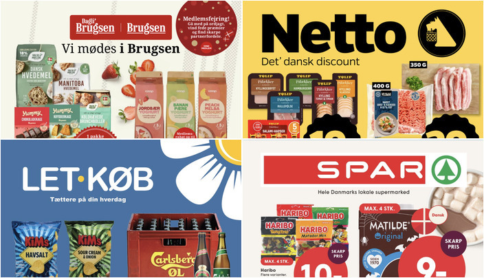 Valsemøllen mel til 12 kr. og Haribo slikposer til 10 kr. blandt ugens lokale tilbud