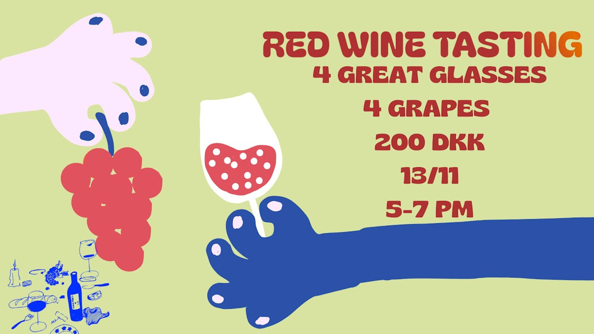 Udforsk tyske rødvine til vinsmagning på Frederiksberg