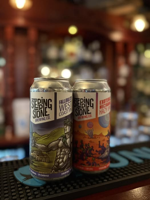 The Cat & Barrel præsenterer nye spændende IPA'er fra Stepping Stone Brewing Co.