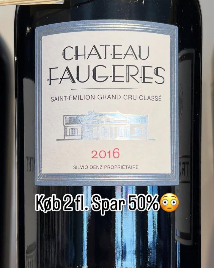 Den gode vino tilbyder Bordeaux Grand Cru Classe’ til halv pris