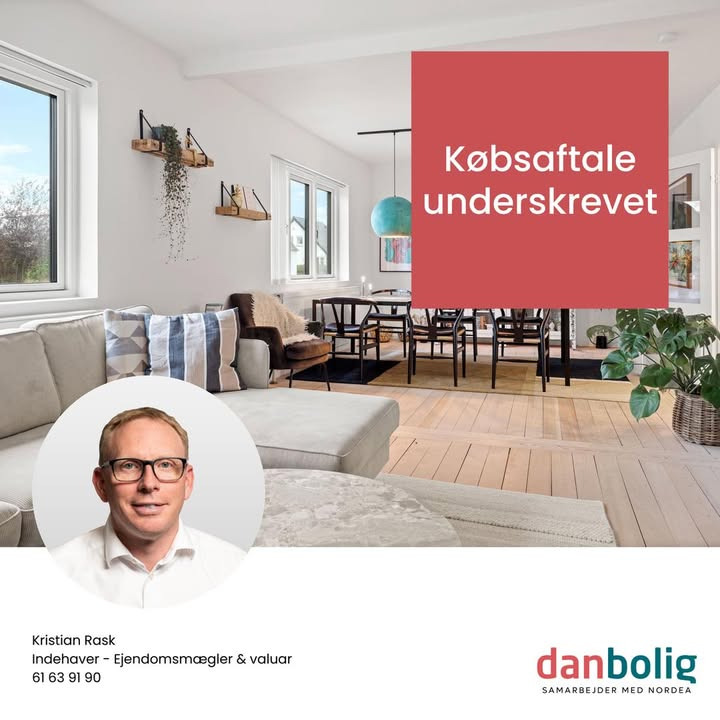 Danbolig Hjørring: Købsaftale underskrevet på Skovvej 9, klar til at hjælpe med dit boligsalg