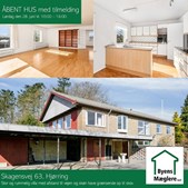 Byens Mæglere ApS, Hjørring inviterer til åbent hus på Skagensvej 63 med masser af plads og fantastisk udsigt