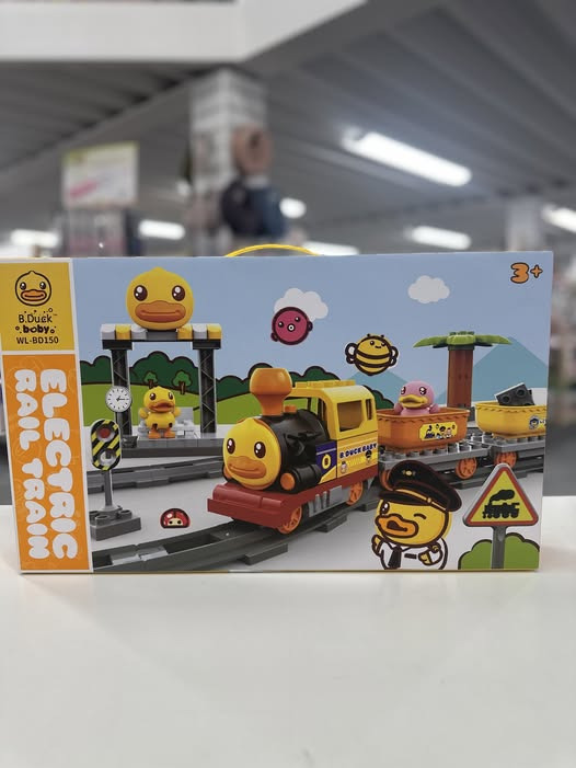 KiDS Coolshop tilbyder B. Duck Building Blocks Train til nedsat pris