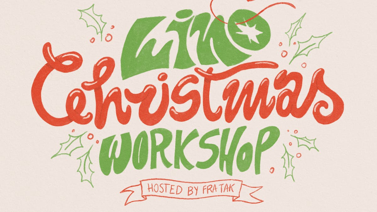 Lav dine egne julekort med linoleumstryk på Frederiksberg