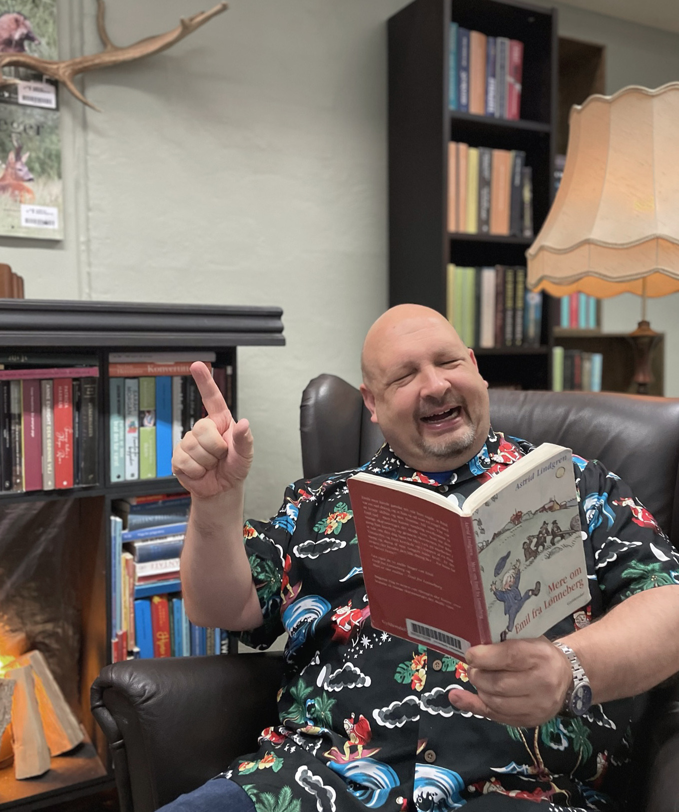 Højtlæsning for børn på Nørresundby Bibliotek