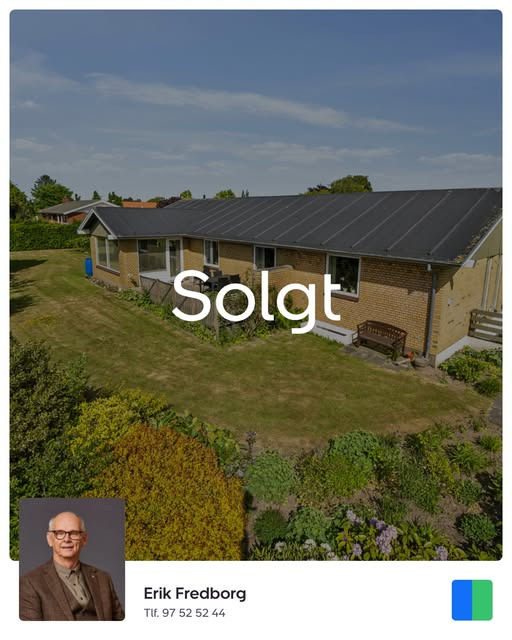 Nybolig Skive I/S fejrer salg af Valmuevej 17 i Resen