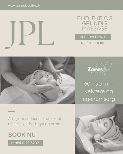 Japansk lifting hos Zones By Gitte: En behandling til nervesystemet med velbehag i fokus
