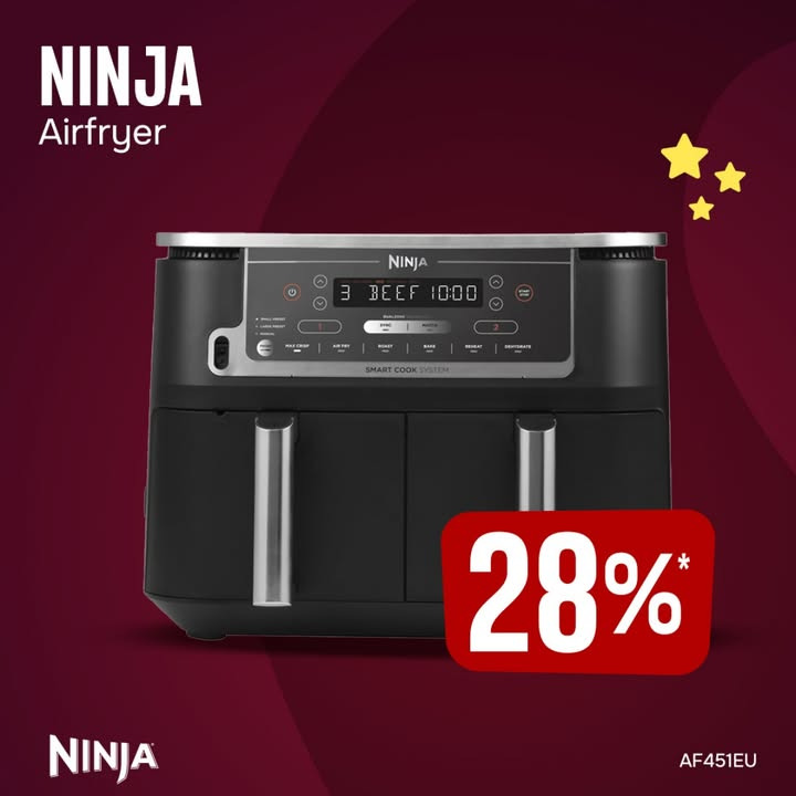 Skousen Thisted: Ninja airfryer klar til at mestre din julemad