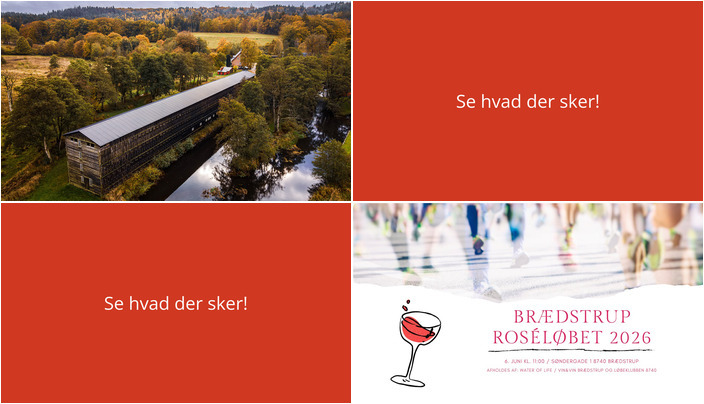 Udforsk Brædstrup: Guidet elcykeltur og roséløb denne weekend